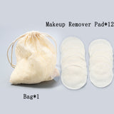 12Pcs Makeup Remover Cotton Pads